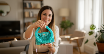 DIY Fabric Pearl Hand Stitched Bag From Scratch: Complete Tutorial