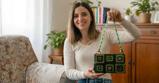 Granny Beaded Bag DIY: Create Your Own Vintage-Inspired Accessory