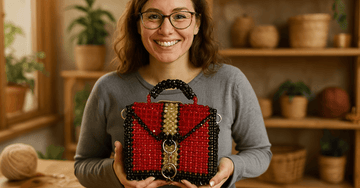 Beaded Wool Bags Tutorial: Create Stunning Cozy Pearl Bags with Luxurious Felt Foundation