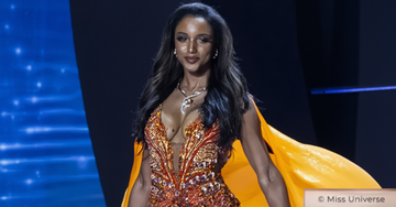 Miss Jamaica Gabrielle Henry's Shocking Fall—Was Her Gold Pearl Jewelry outfit Enough for her to Win
