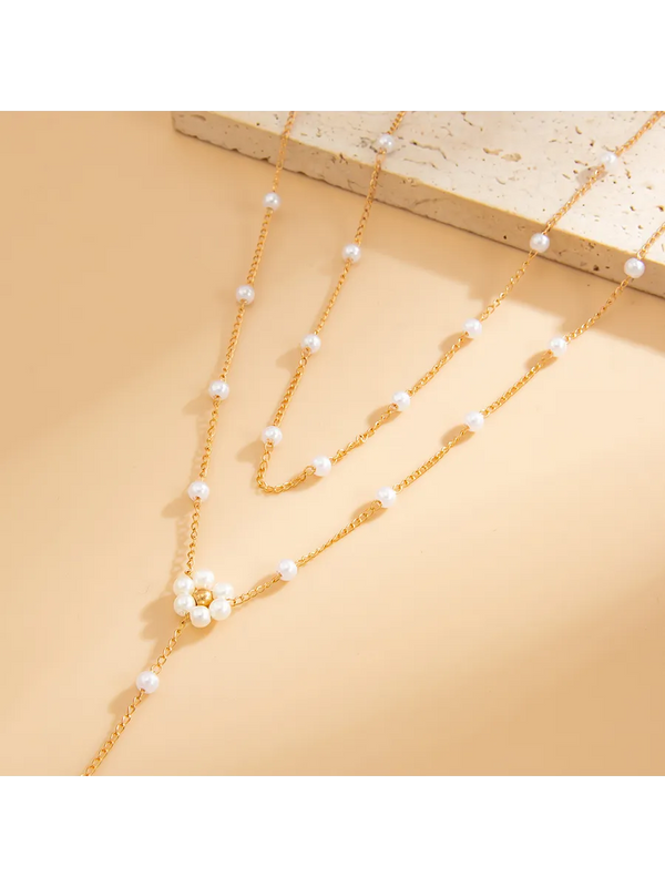 Bohemian Pearl Necklace