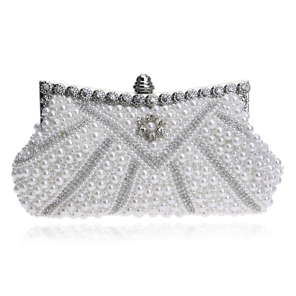 Cream Clutch Bag