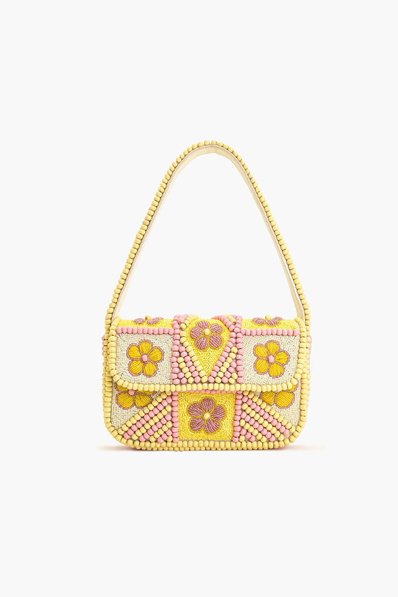 Butter Blossom Beaded Bag – Your Pocket-Sized Sunshine Bouquet