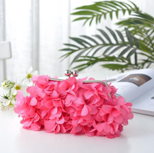 Floral Clutch Purse
