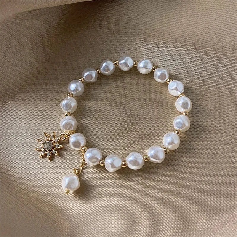 Mother of pearl butterfly bracelet