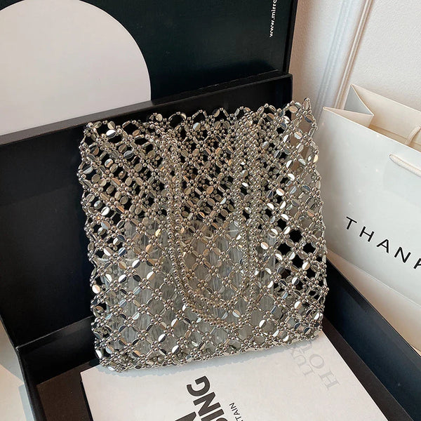 Beaded Shoulder Bag