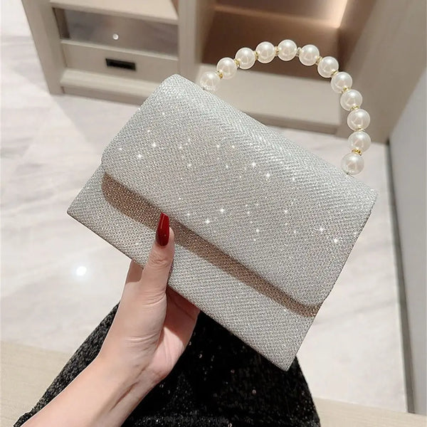 Pearl Handle Mini Bag