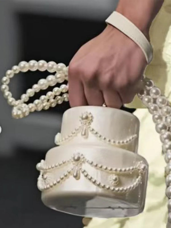 White Pearl Purse
