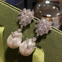 Waterdrop Pearl  Earrings