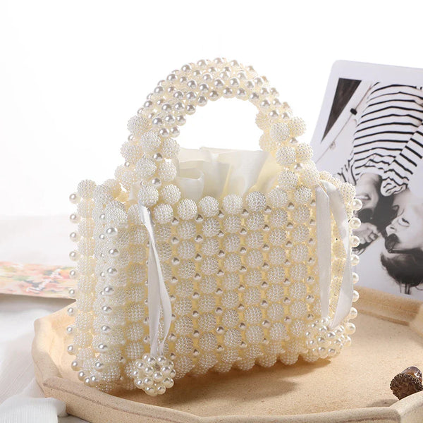 White Pearl Handbag
