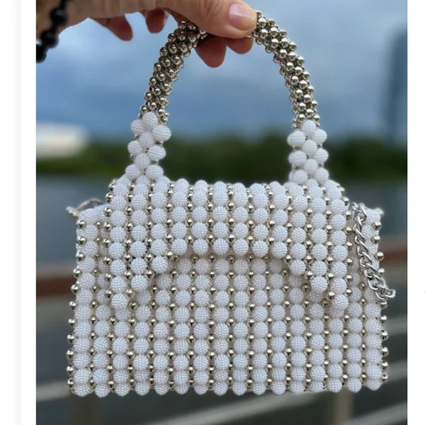 Pearls Evening Bags for Weddings