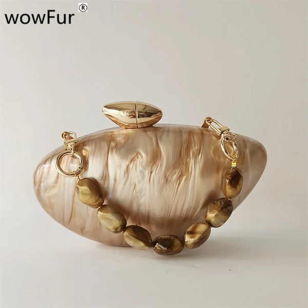 Round Pearl Bag