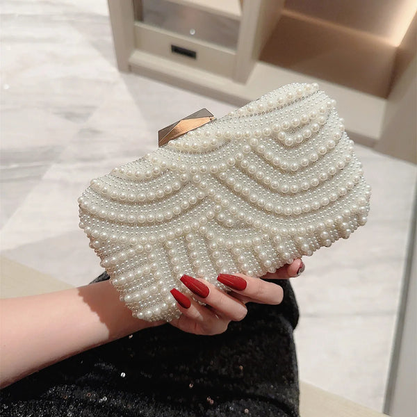 beaded bag pearl
