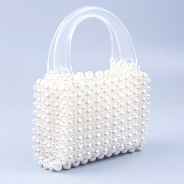 White Evening Clutch Purse