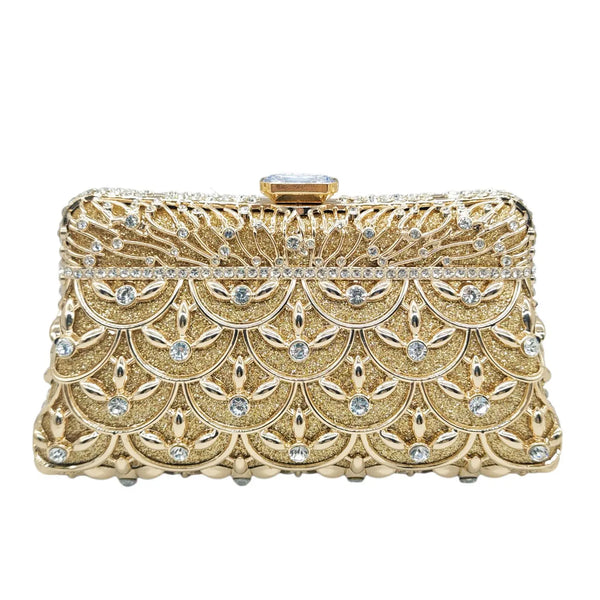 Gold Beaded Bag