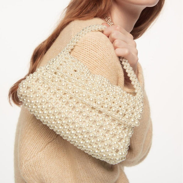 Pearl Beaded Handbag