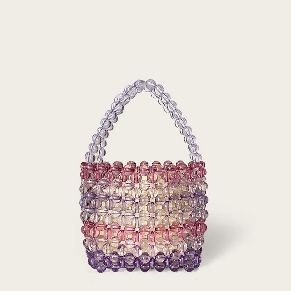 Pink Pearl Clutch Bag