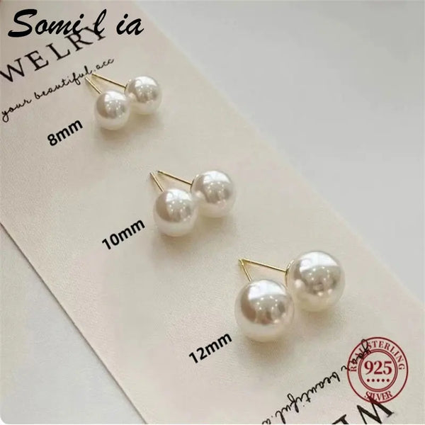 1950s Pearl Earrings