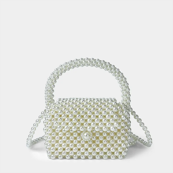 Beaded Bucket Bag