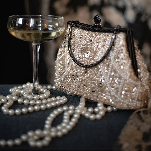 Beige Clutch Bag