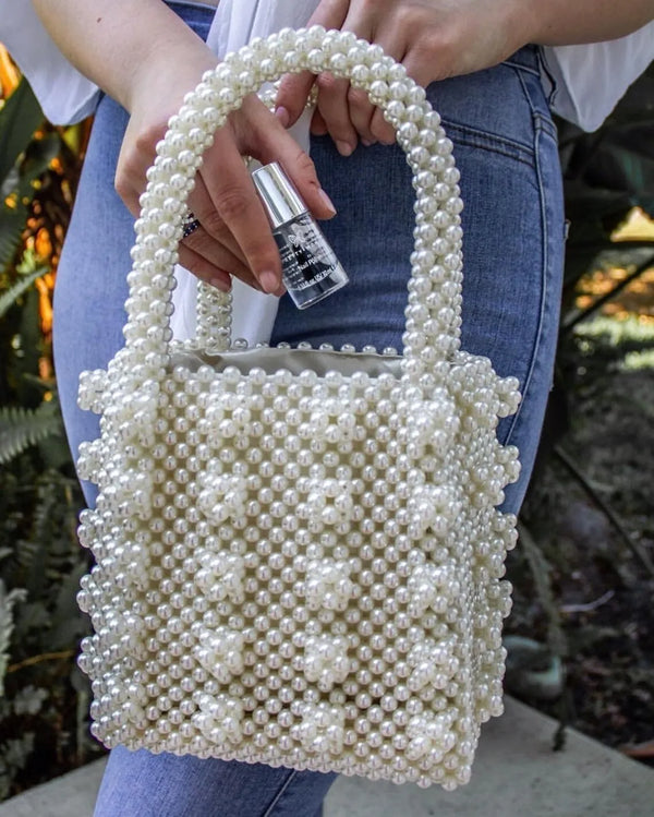 Pearl Shell Clutch Ba