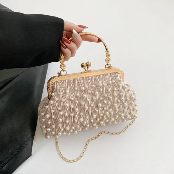 Pearl Beaded Handbag