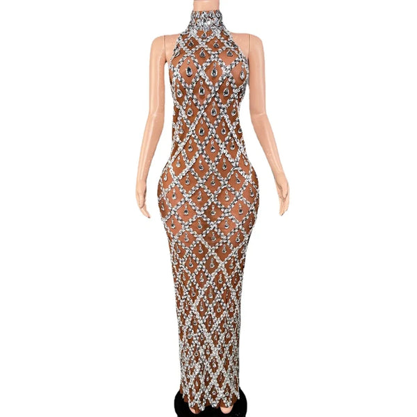 Celestial Pearl Knit Dress