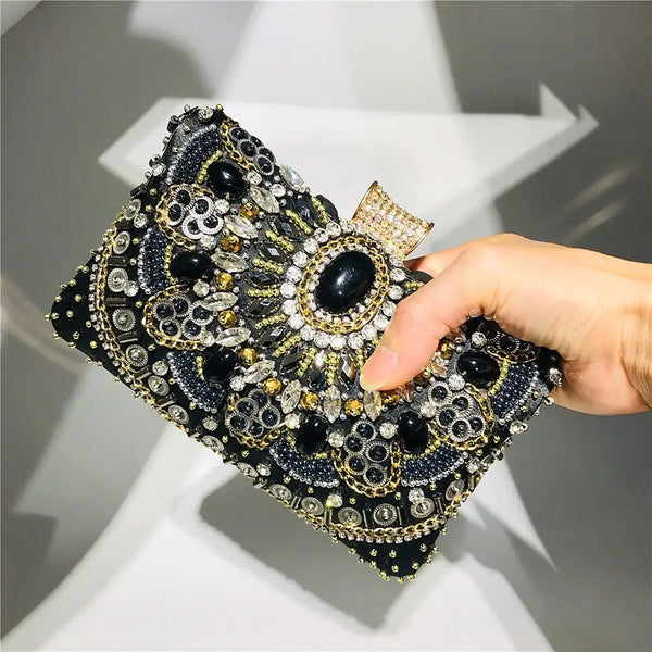 Pearl Beaded Purse