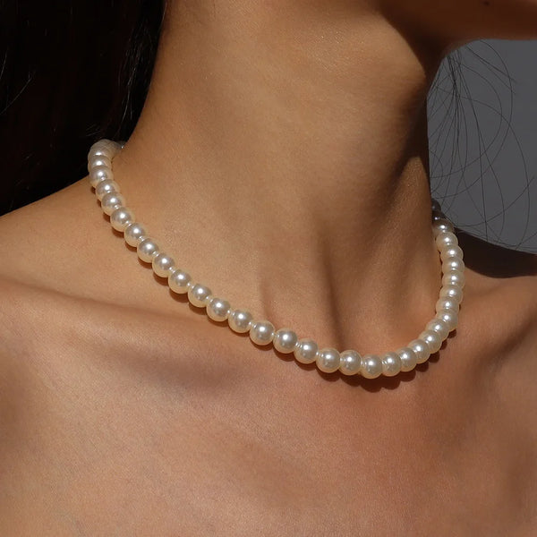 Pearl Neck Choker