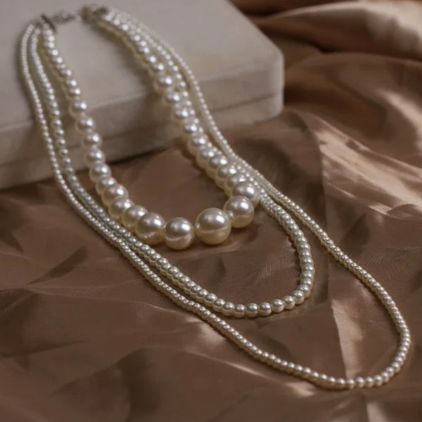 White Pearl Long Chain