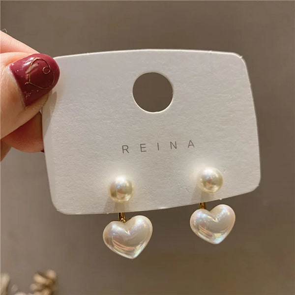pearl designer earrings