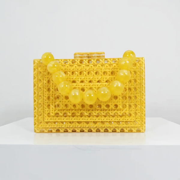 Pearl Box Clutch Bag